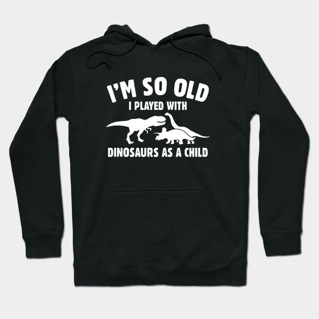 Played With Dinosaurs Hoodie by VectorPlanet